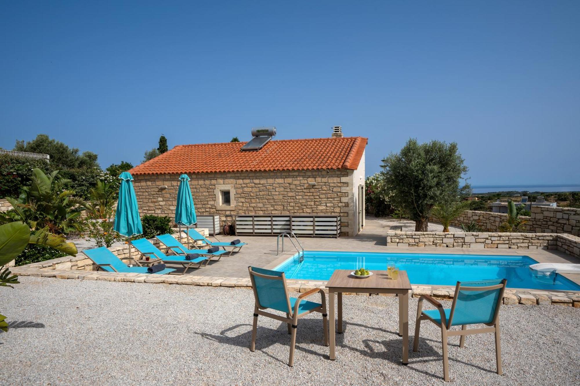 Villa Vasiliki Private Pool Erfoi Exterior foto