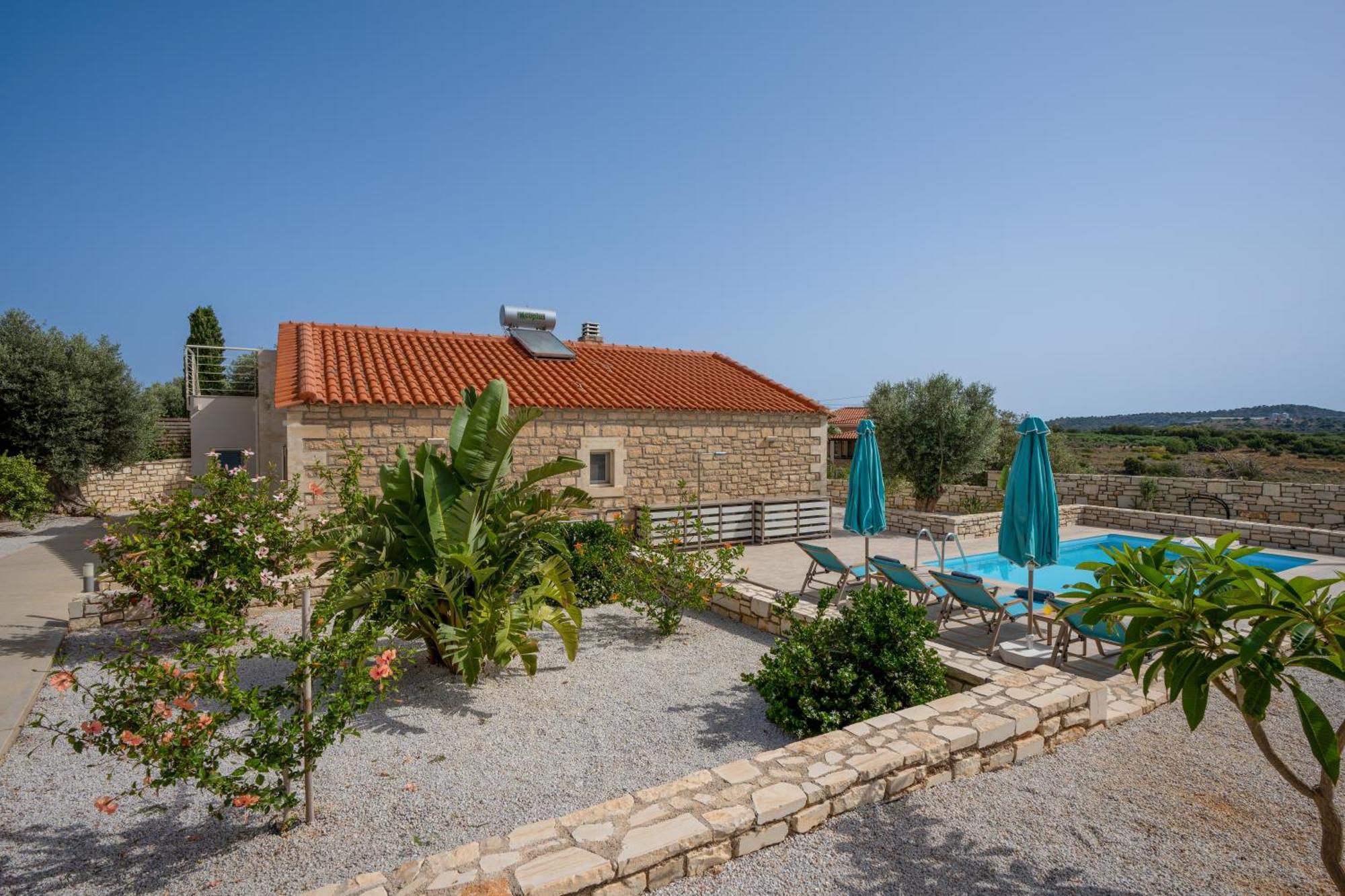 Villa Vasiliki Private Pool Erfoi Exterior foto