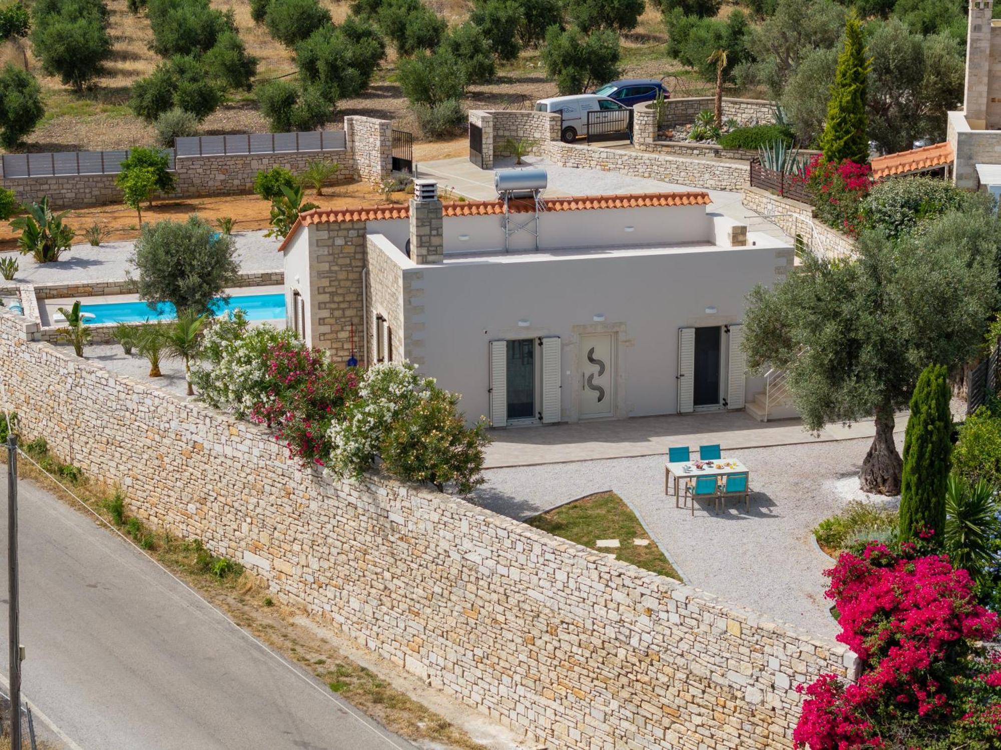 Villa Vasiliki Private Pool Erfoi Exterior foto